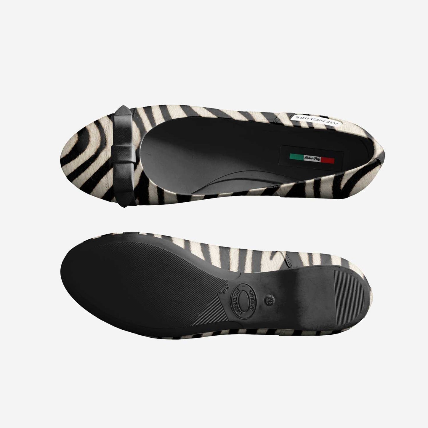 Bow ballerina flat